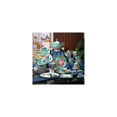 Tropical Rainforest Floral Dinnerware Set